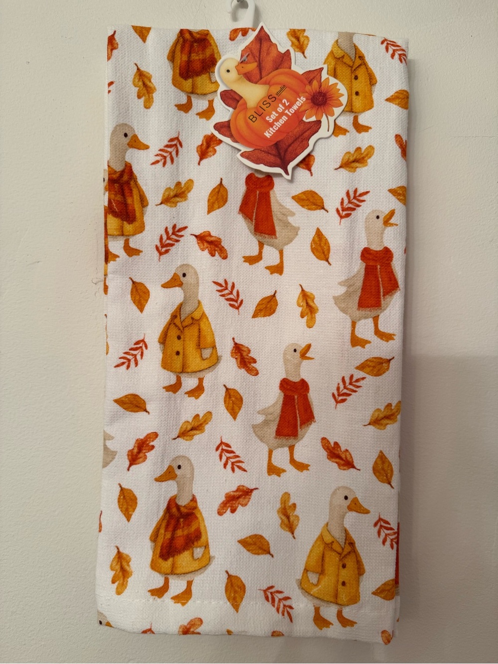 Goose Fall Hand Towels